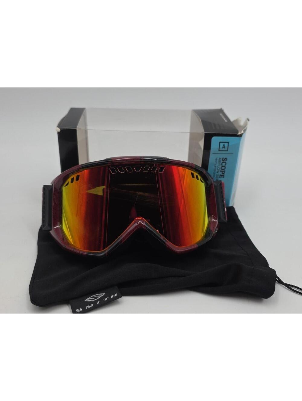 Smith Optics Airflow Series snow goggles SCRATCHED Made In USA